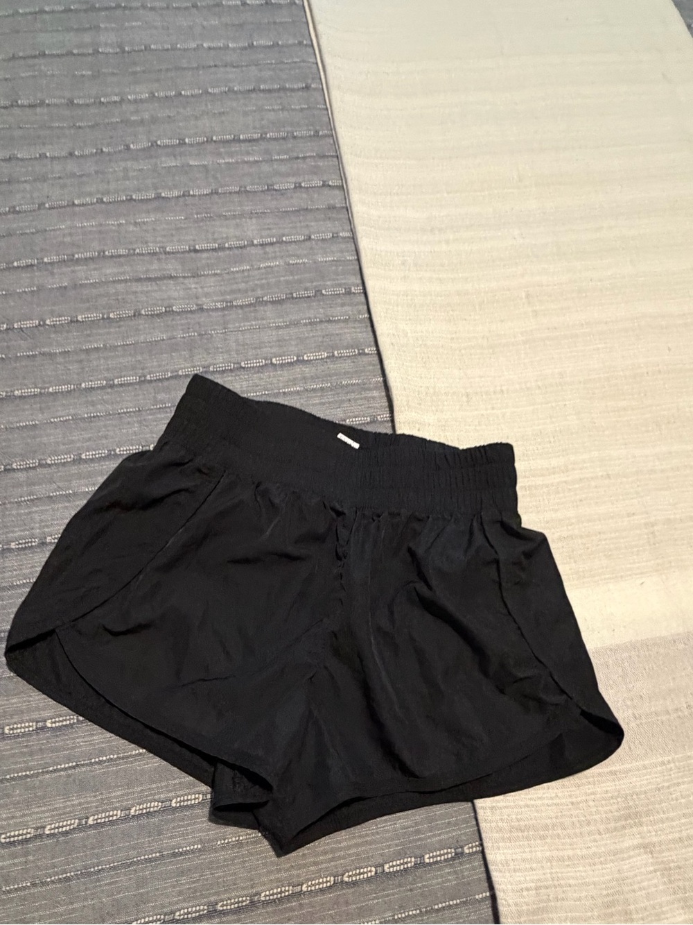 Girls' Black Active Shorts with Elastic Waistband size Medium 10
